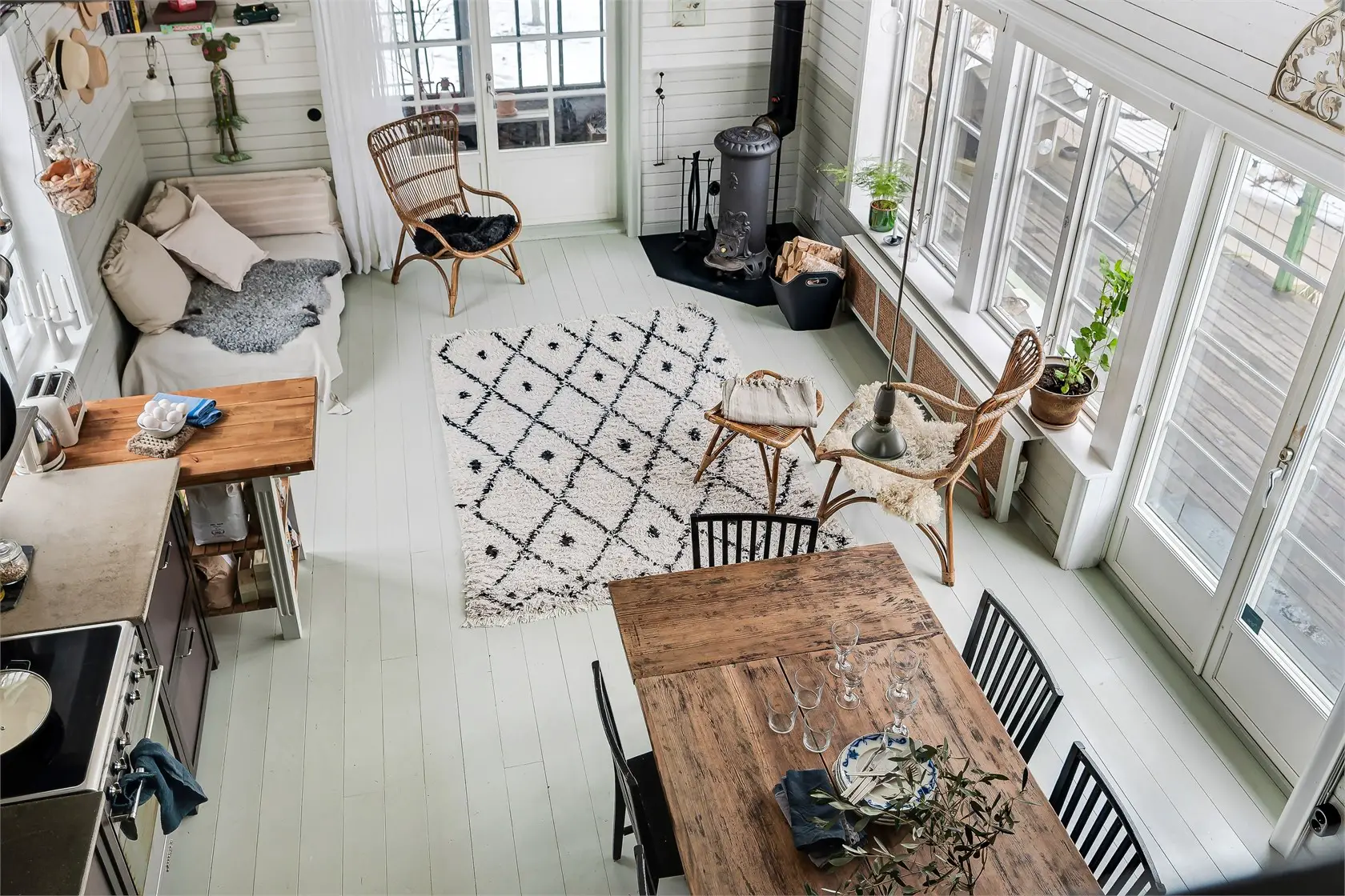 瑞典田园风度假屋 | 杂志般的美好家园-6