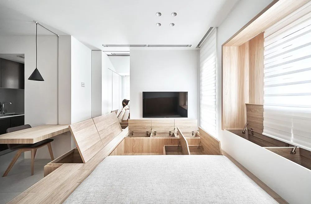 30㎡一居改两居，教科书般改造-53