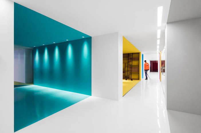 某娱乐公司色彩丰富的办公室设计丨加拿大蒙特利尔丨建筑公司ACDF-6