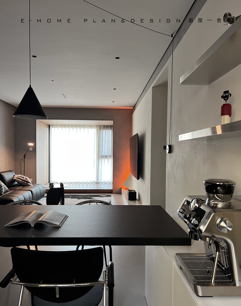 四口之家的现代风格装修-24