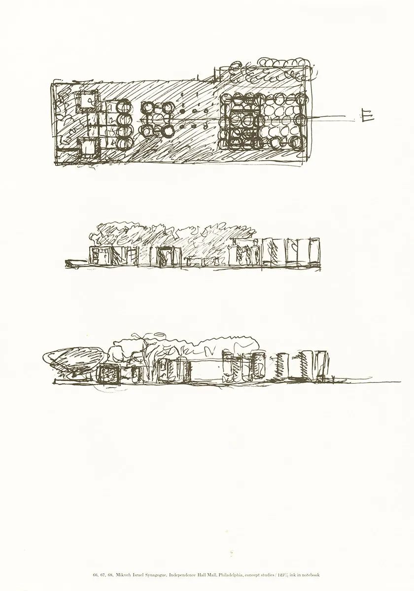 路易斯·康的建筑绘画-77