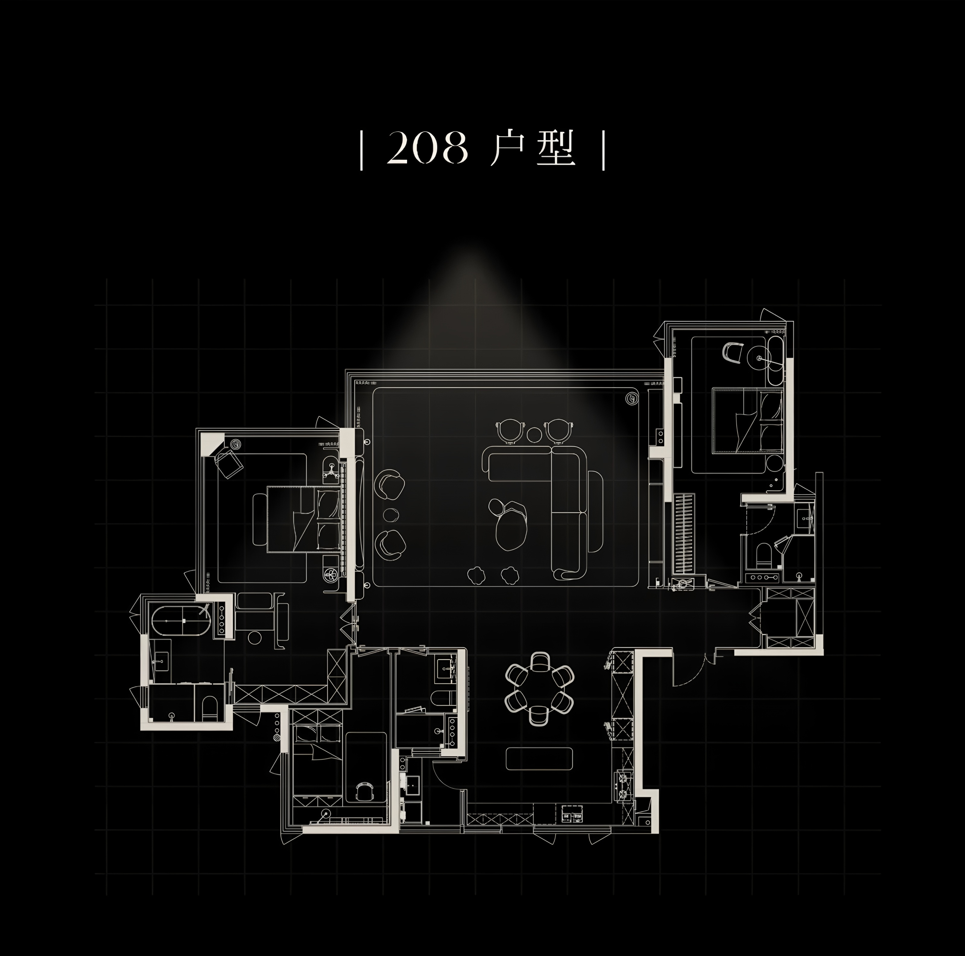 广东阳江美的・未来中心样板间丨中国阳江丨广州共生形态设计-5