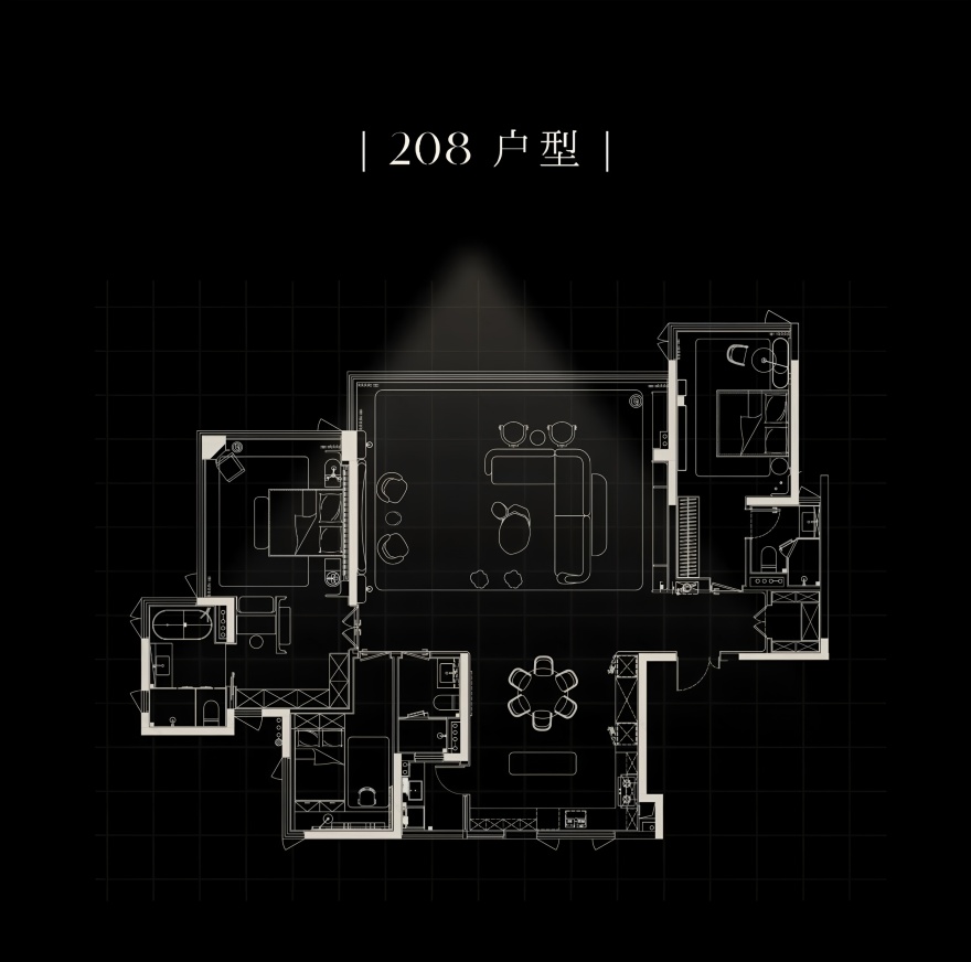 广东阳江美的・未来中心样板间丨中国阳江丨广州共生形态设计-5