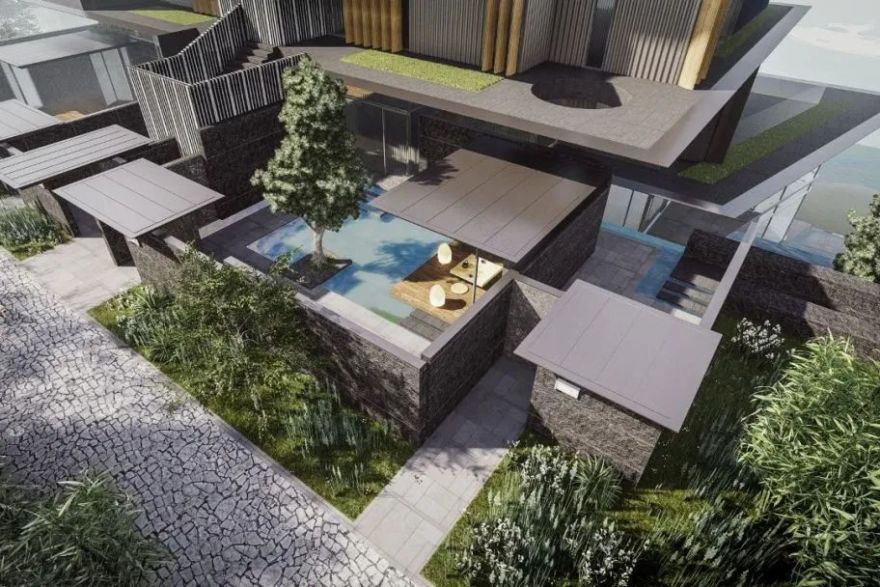 成都麓湖·黑鉐岛别墅丨中国成都丨line+建筑事务所,盘石设计,孟也,WSD 世尊-102