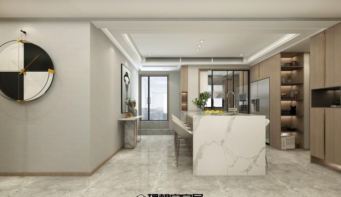 
鼎盛国际140㎡现代轻奢风格 -2