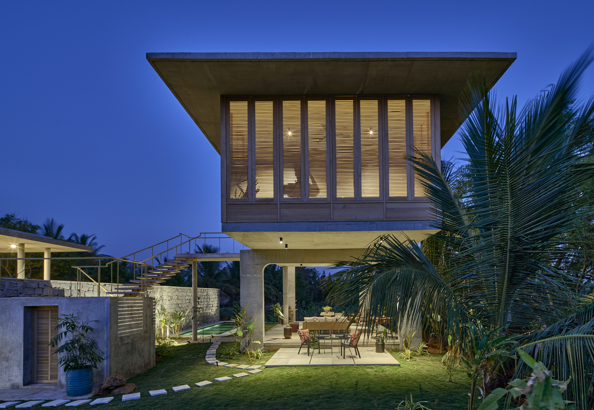 卡萨拉住宅丨印度班加罗尔丨Taliesyn Design & Architecture-62