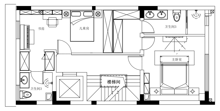 墨韵清秀,新中式文人雅居-88