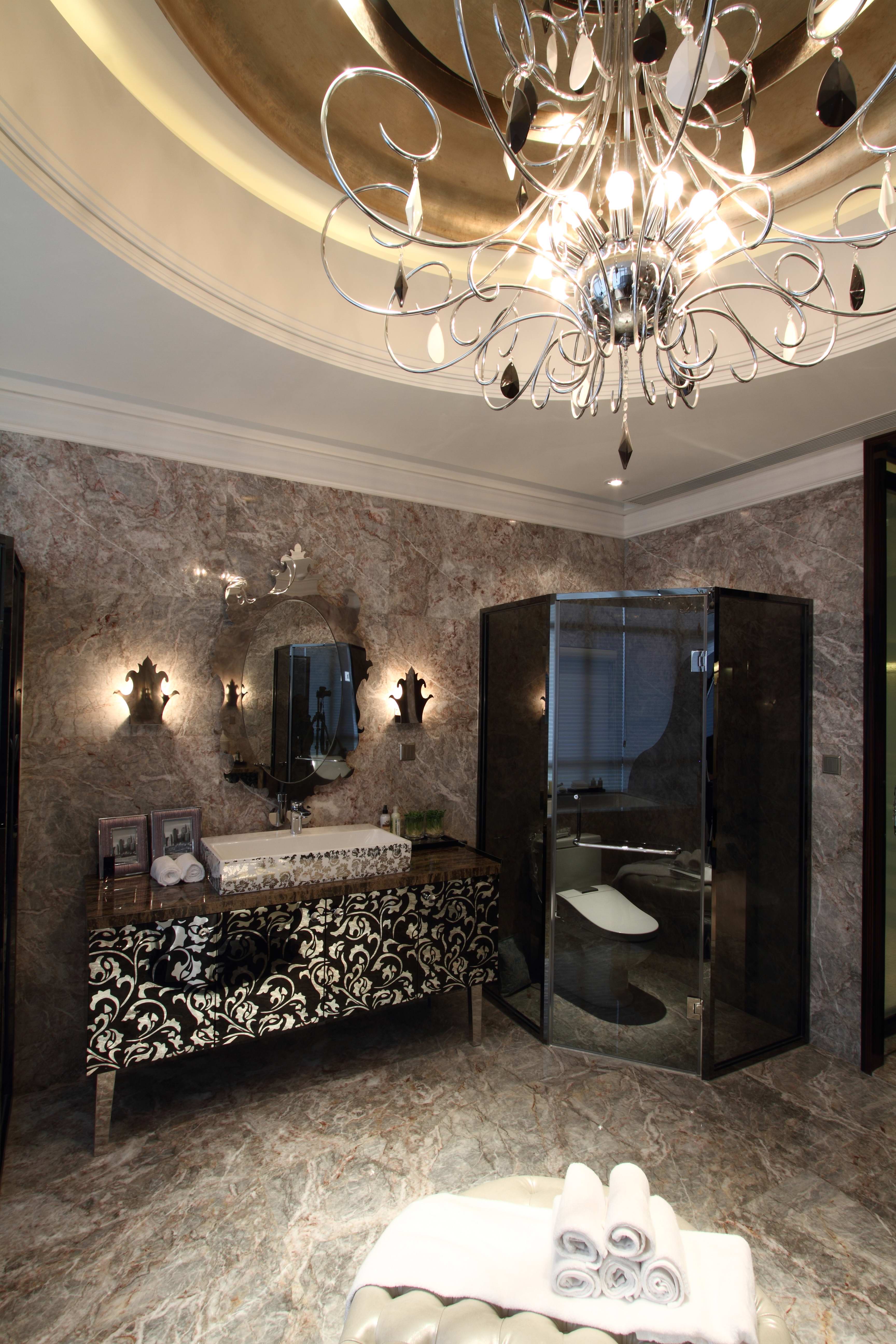 成都欧式新古典风格样板房 高清大图 实景摄-2-36