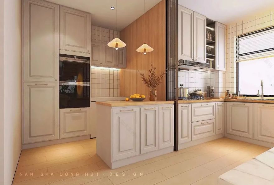 日出暖宅 · 简约法式风格空间设计丨南厦东辉设计-14