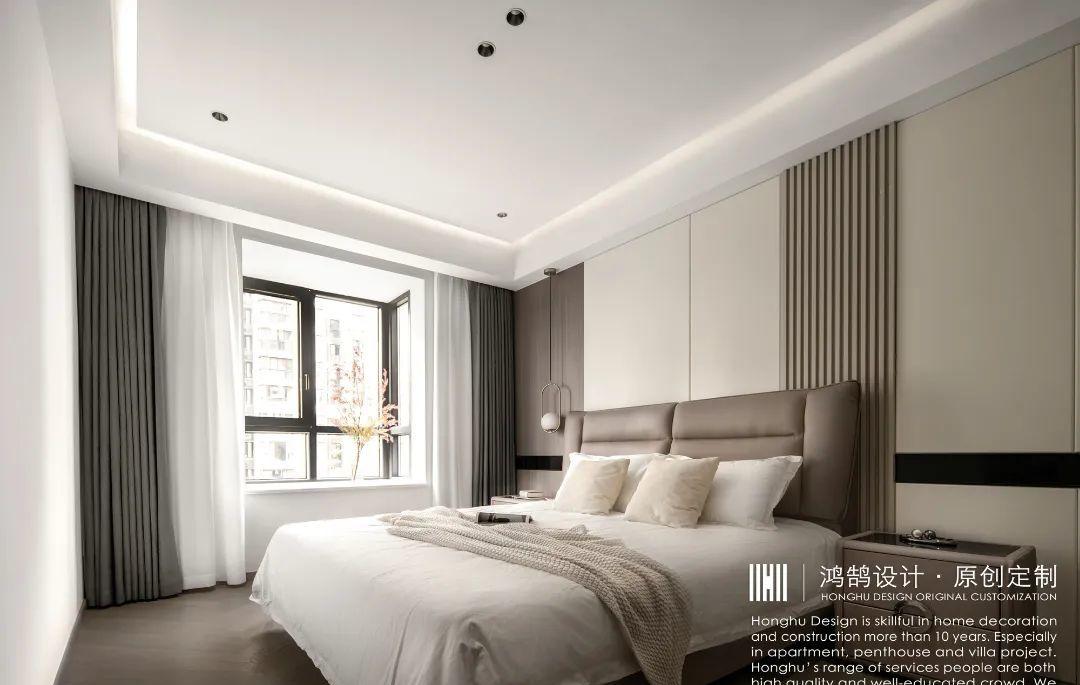 现代平层装修丨芜湖鸿鹄设计-37