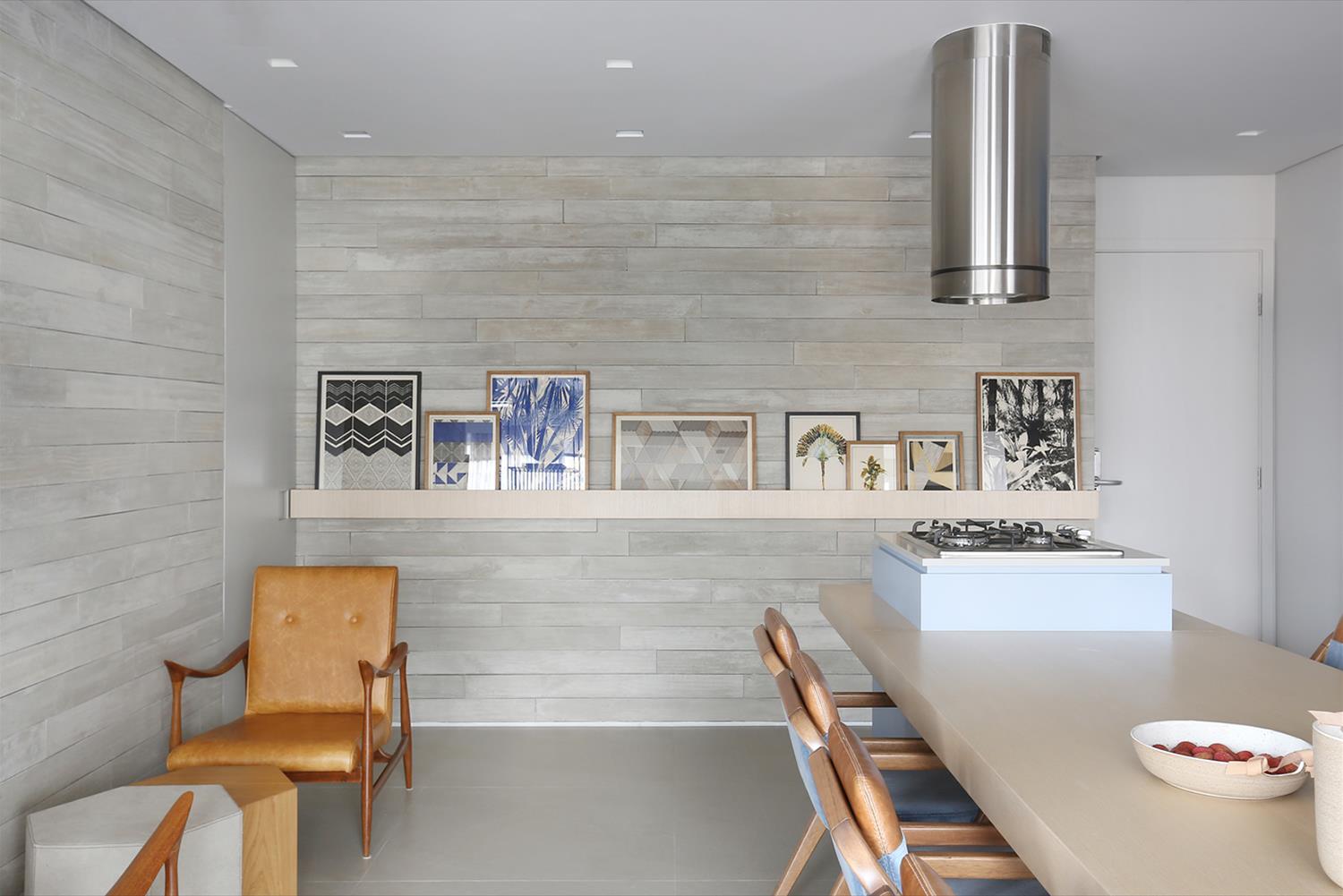 巴西简约公寓,混凝土与生活艺术的融合-5