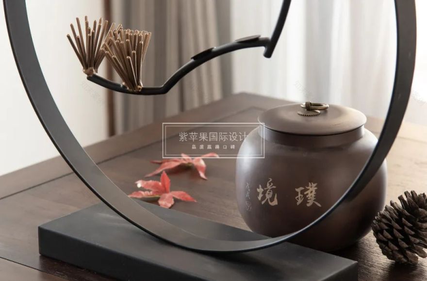 乡鸭湖新中式家居 | 罗智大师的含蓄温柔之作-35