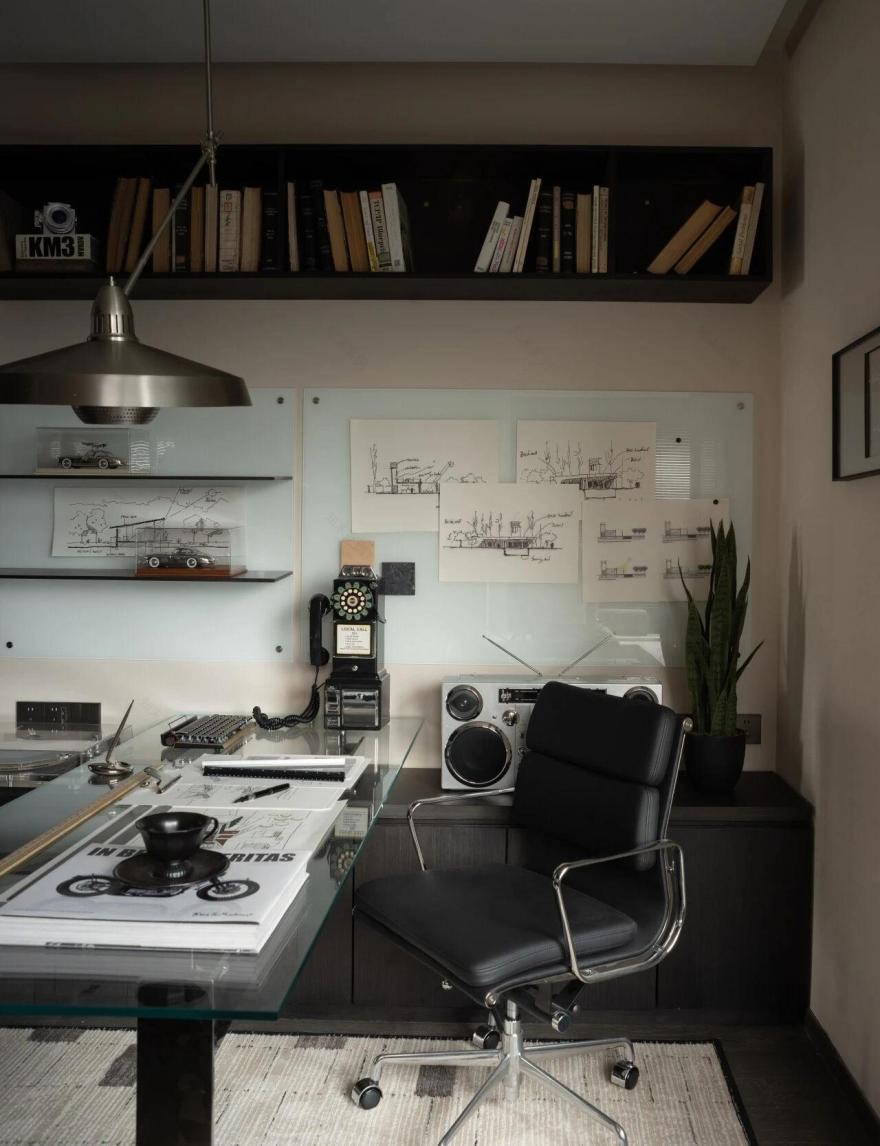 成都麓湖沄洲组团B户型193㎡样板间丨中国成都丨SaltSet所特设计-32