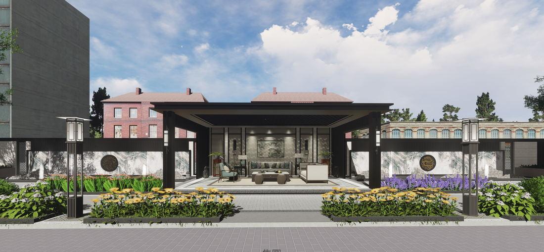 广州番禺药厂门面景观改造丨中国广州-19