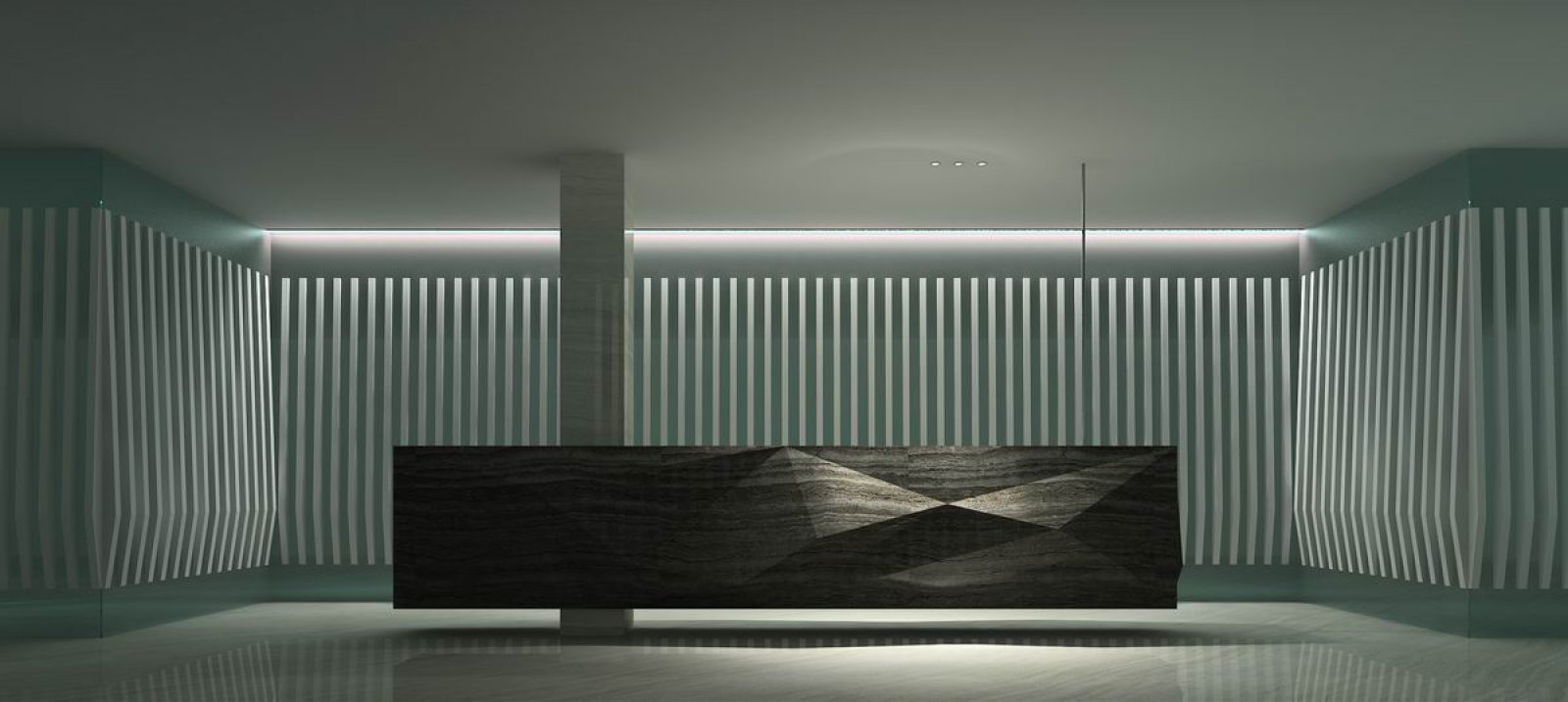 力丰石业办公楼装修设计  汤建松室内设计-6