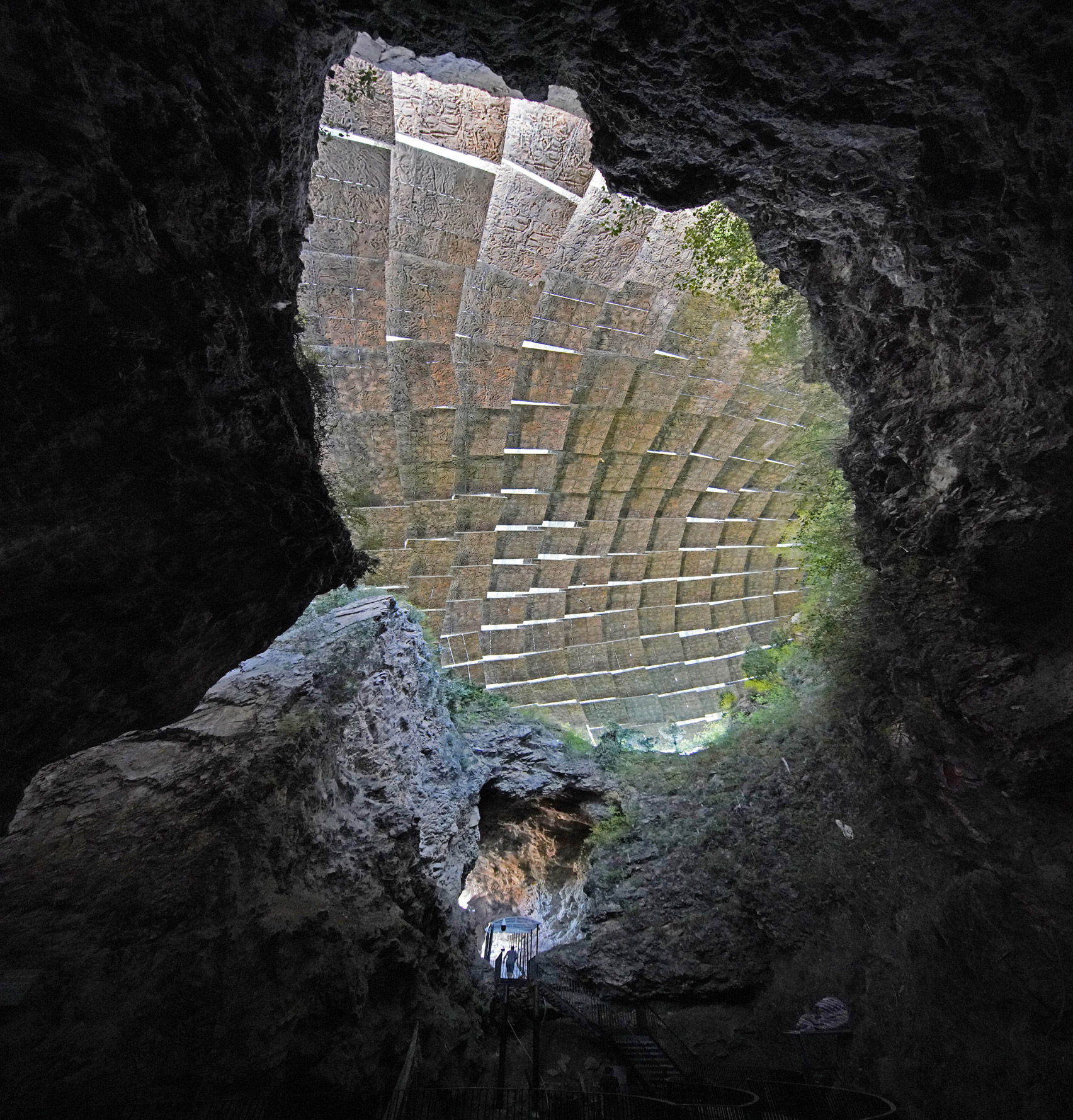 THAD 曲线北京猿人洞穴遮蔽屋，保护史前遗址-15