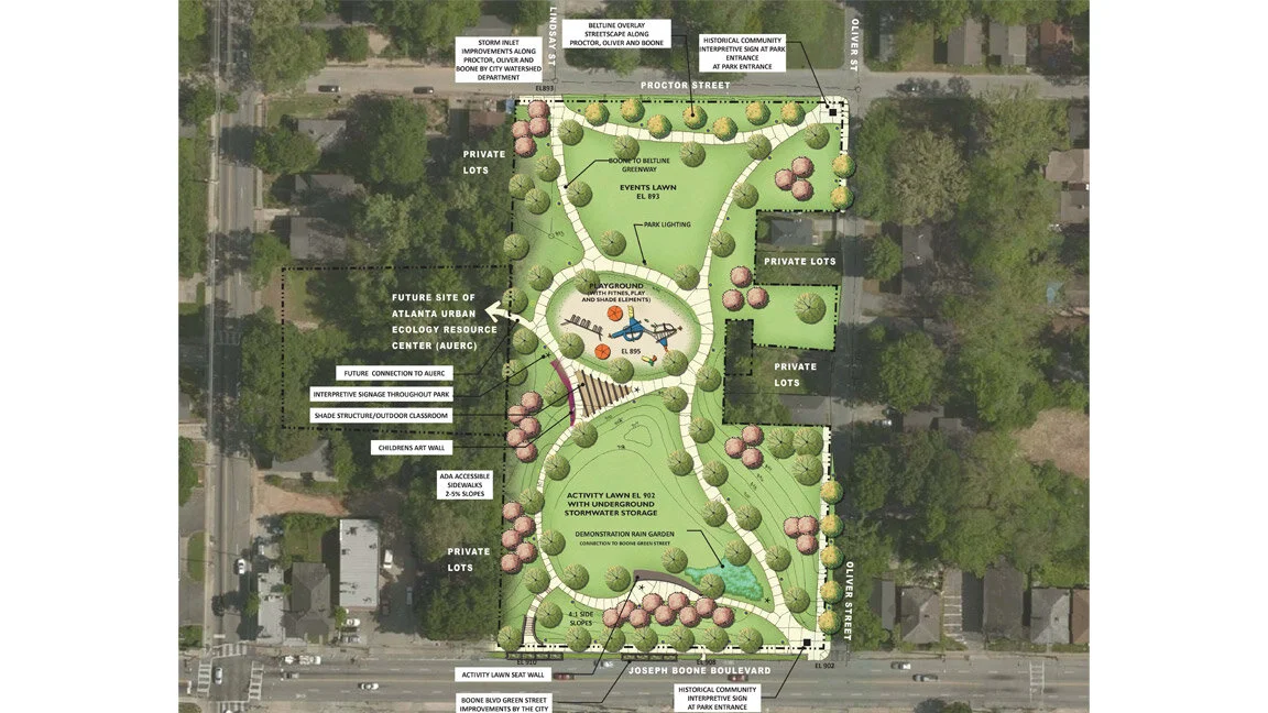 凯瑟琳·约翰斯顿纪念公园丨美国亚特兰大丨HGOR-4