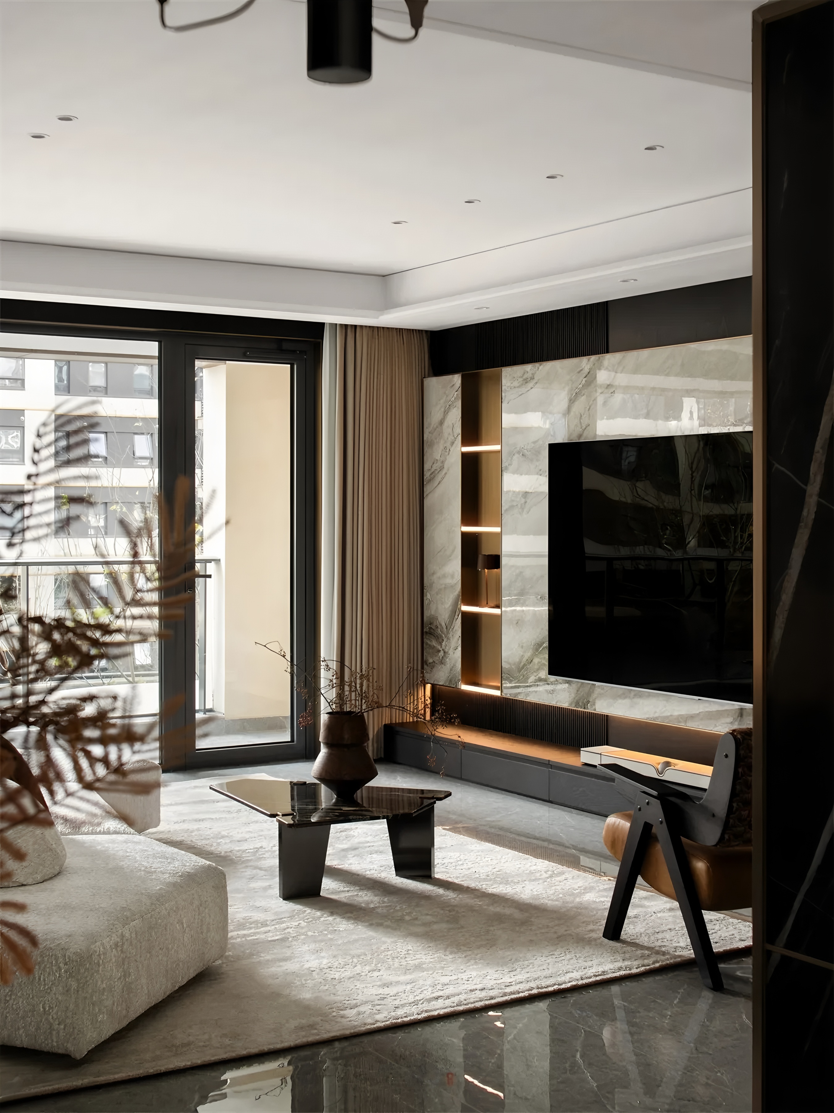 西安金茂府私宅200㎡旧肌理,新生长丨中国西安丨壹宅理想空间-6