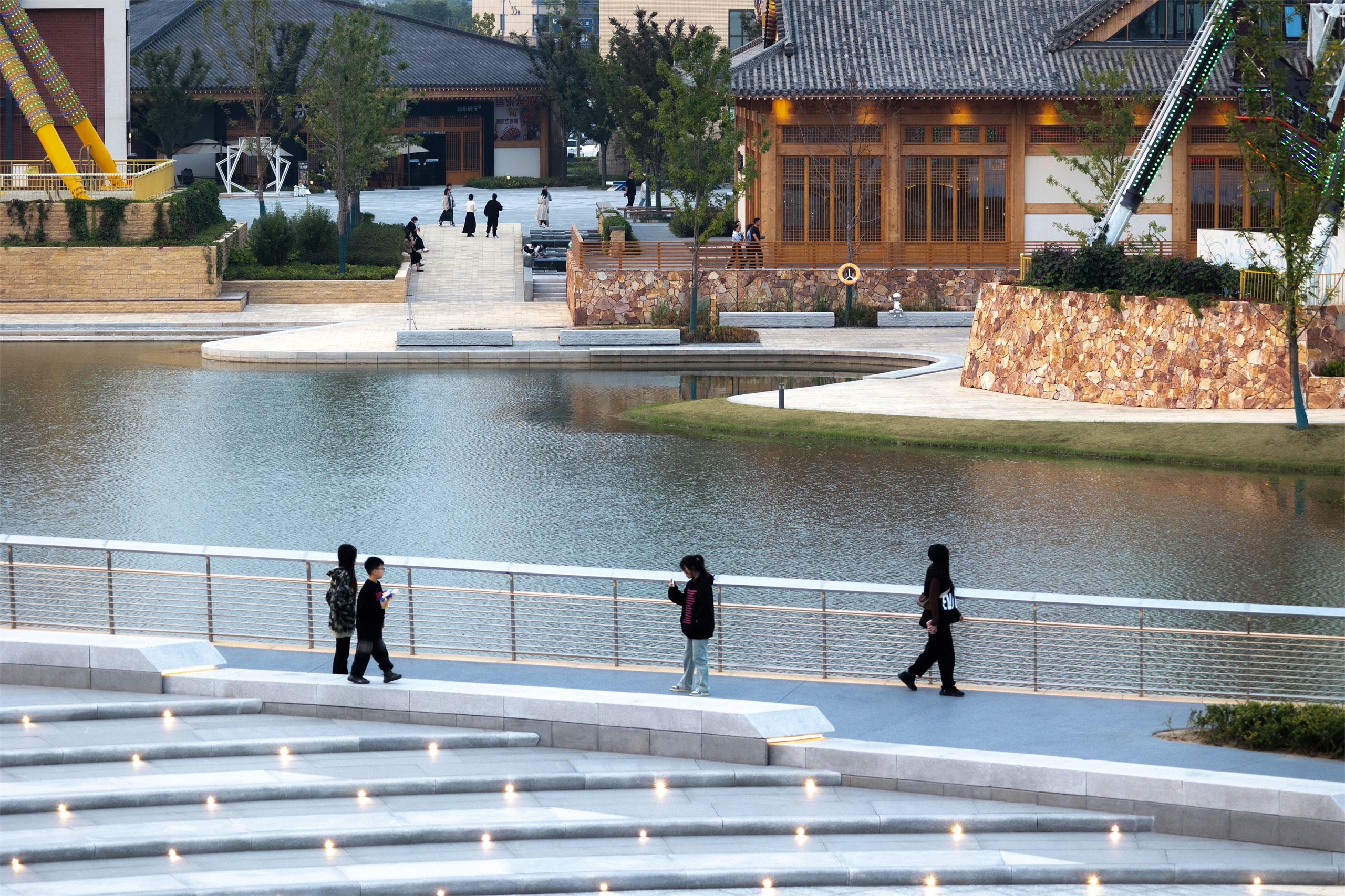 江苏盐城中韩国际街区KK PARK丨中国盐城丨风物营造景观设计-31