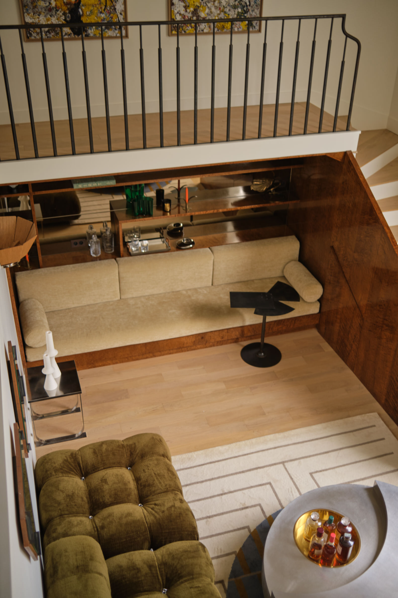 收藏家的别墅设计丨法国巴黎丨HauvetteMadani 室内设计工作室-69