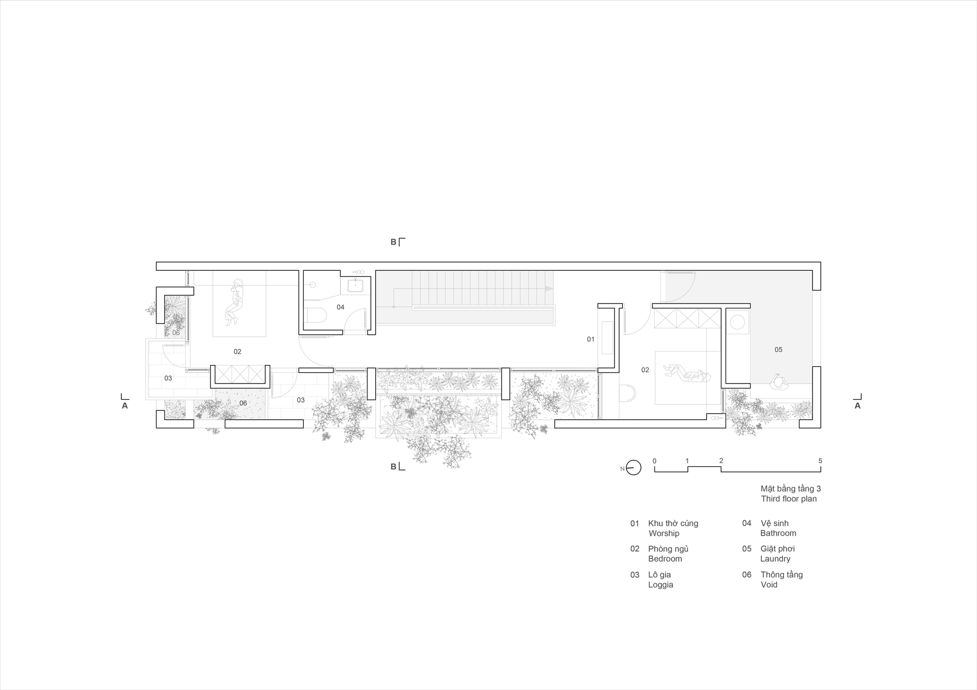 东秋屋丨越南丨HIEN Architects-35