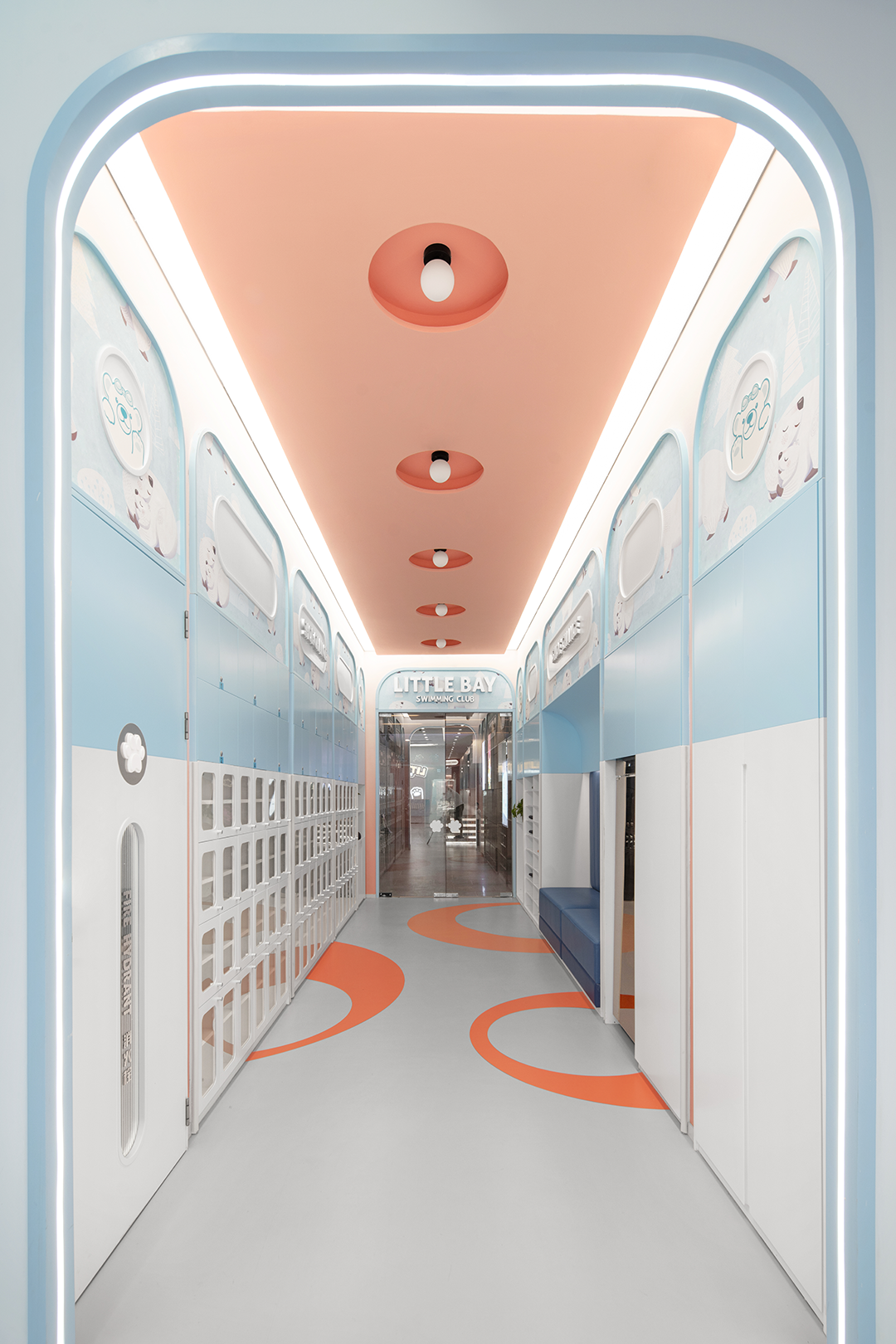 小北亲子游泳俱乐部丨中国上海丨杭州二向箔空间设计-25