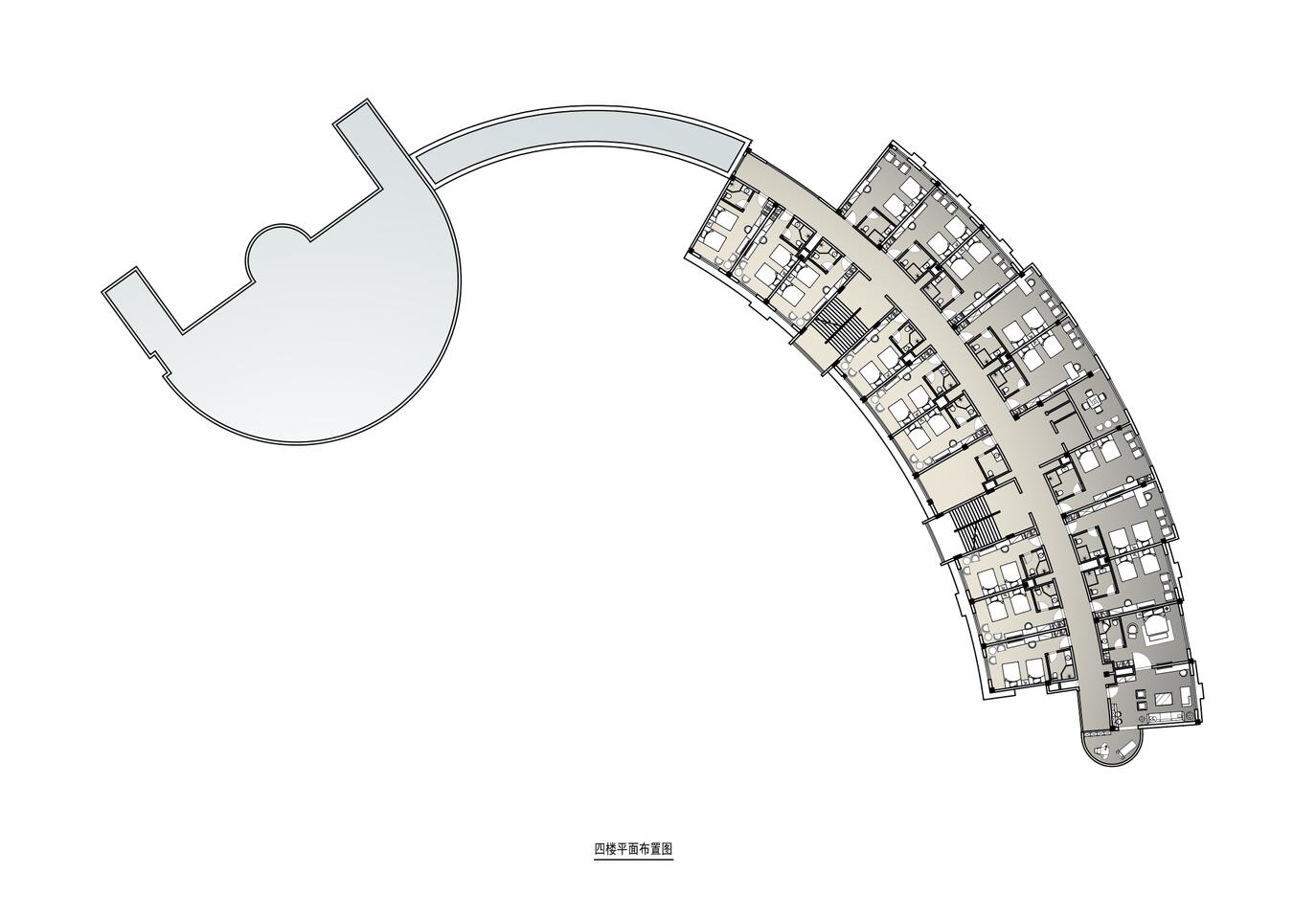赣南师范大学国际交流中心改造设计：一场关于线构成与山川带来的空灵意境视觉盛宴-20