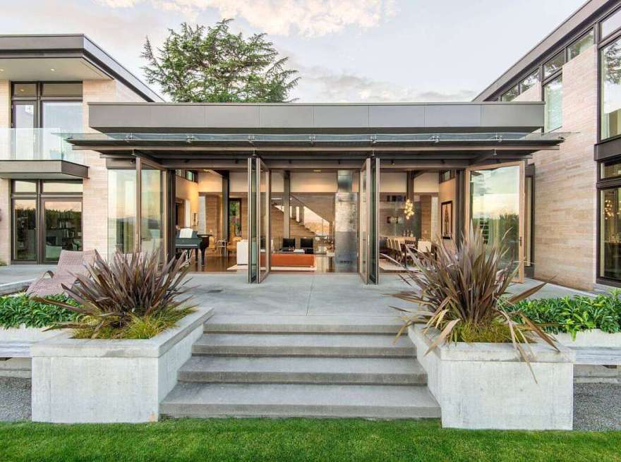 西雅图湖景现代庄园-7