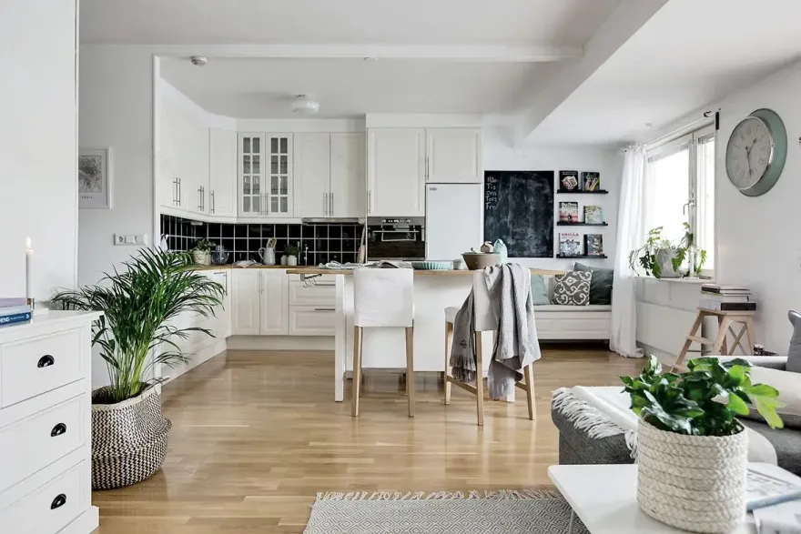 瑞典公寓的墙面装饰灵感-9