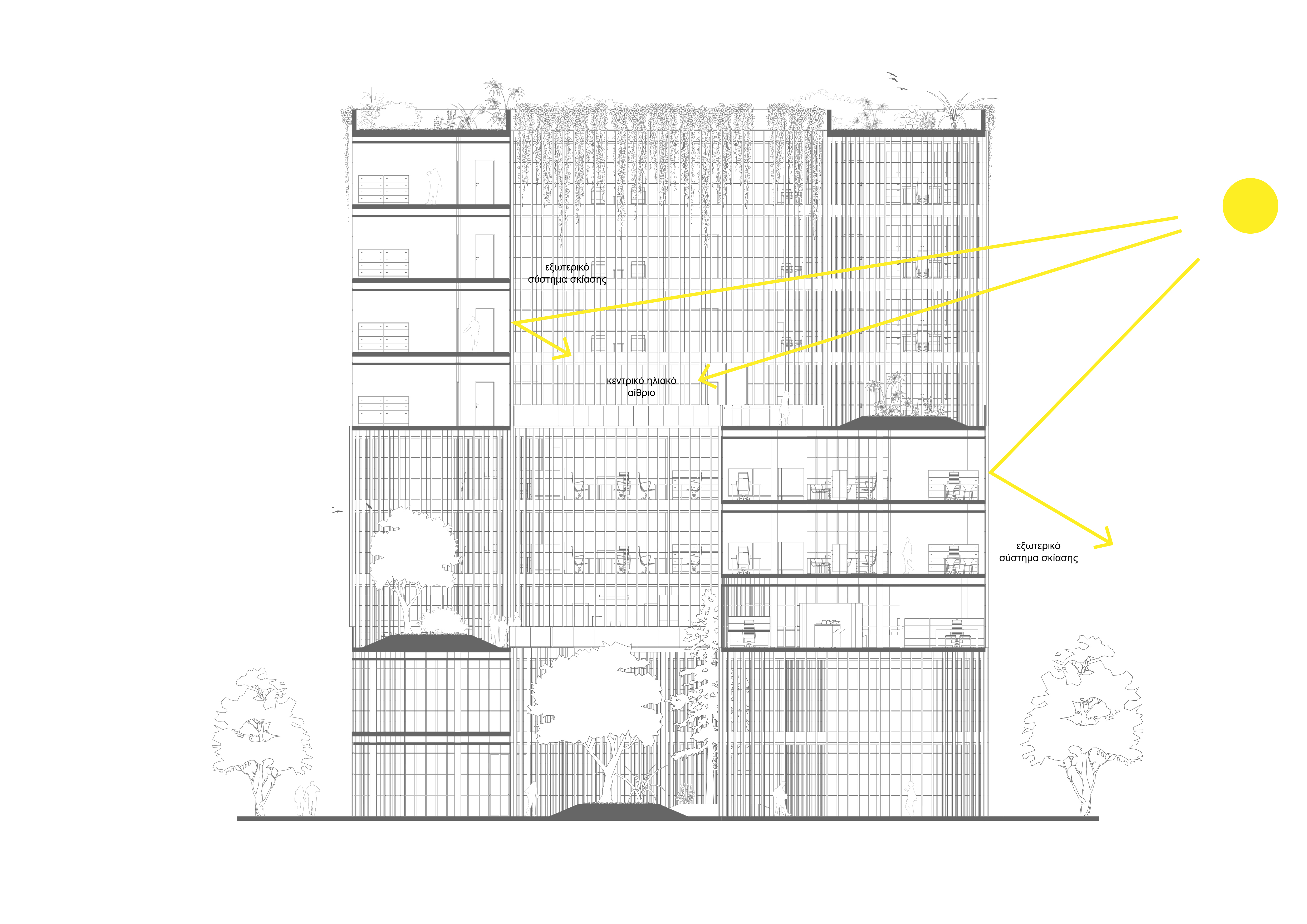 都市绿洲·零能耗办公空间设计-30