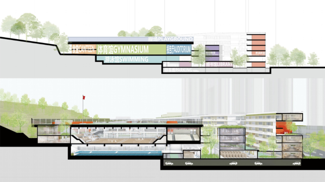 宝龙街道南约九年一贯制学校丨中国深圳丨深圳市库博建筑设计事务所有限公司-22