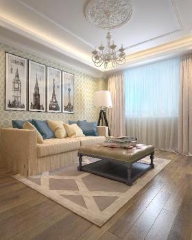 ЖК Шуваловский 90㎡公寓设计项目