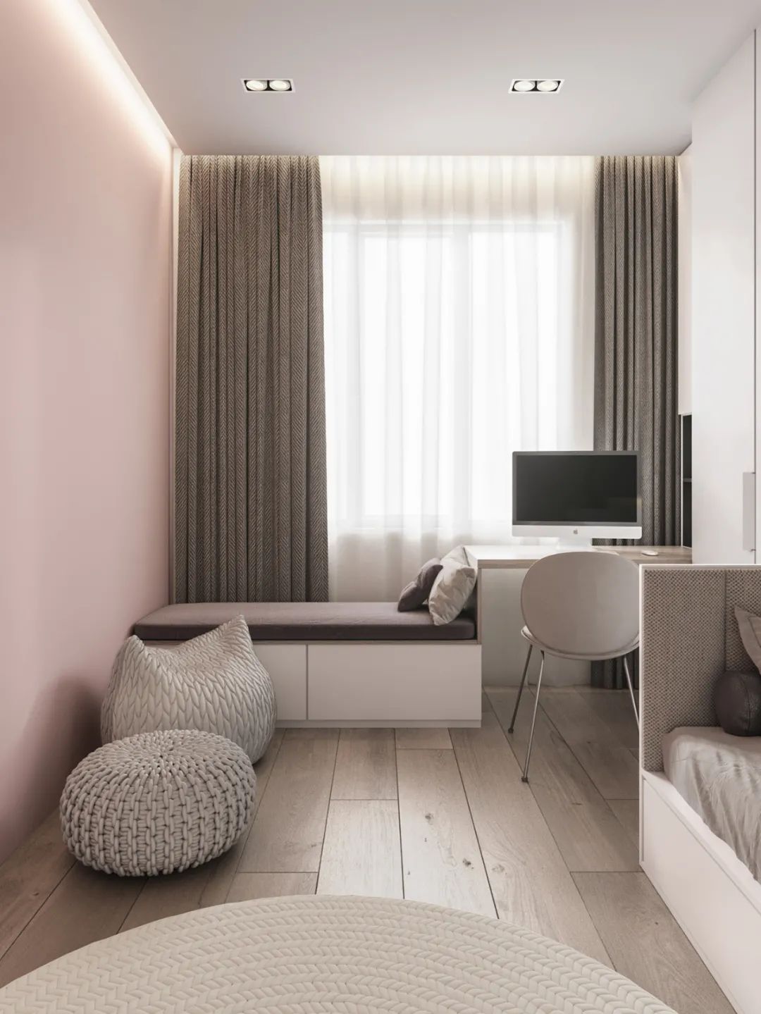 乌克兰现代家居设计展 | 原木、灰色与黑色的和谐空间-80