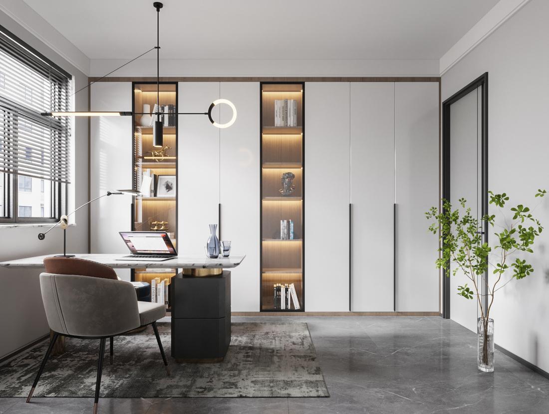 春风沐如·现代风格一体化家居设计-25