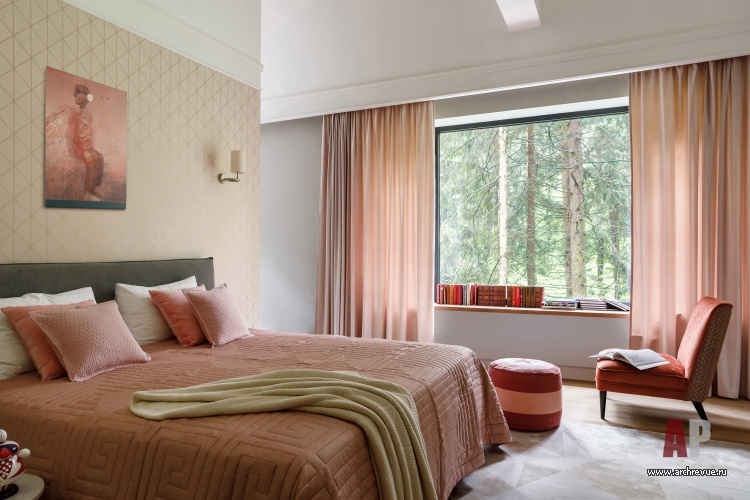 Современный 2-х этажный дом в отделке из черного ригельного кирпича, 300 кв. м-36