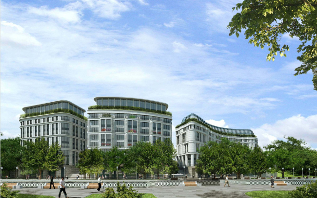 明斯克含凯宾斯基酒店的综合用途建筑群丨白俄罗斯明斯克丨SPEECH设计团队（Sergei Tchoban等）-0