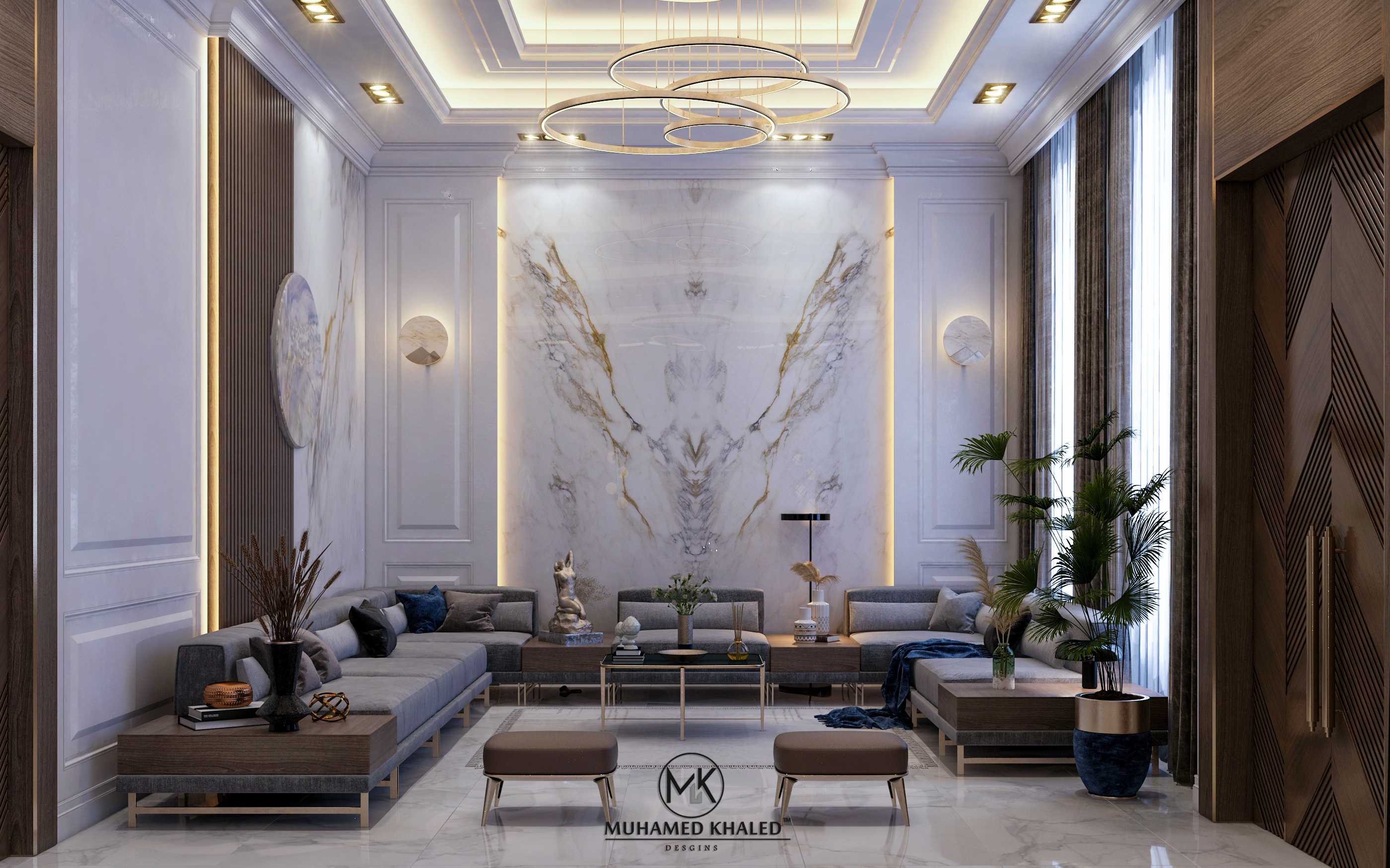 家庭坐姿设计丨Muhamed Khaled-6