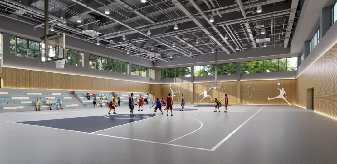 宁波杭州湾世界外国语学校室内装修设计项目丨中国宁波丨上海霍尼建筑设计事务所-16