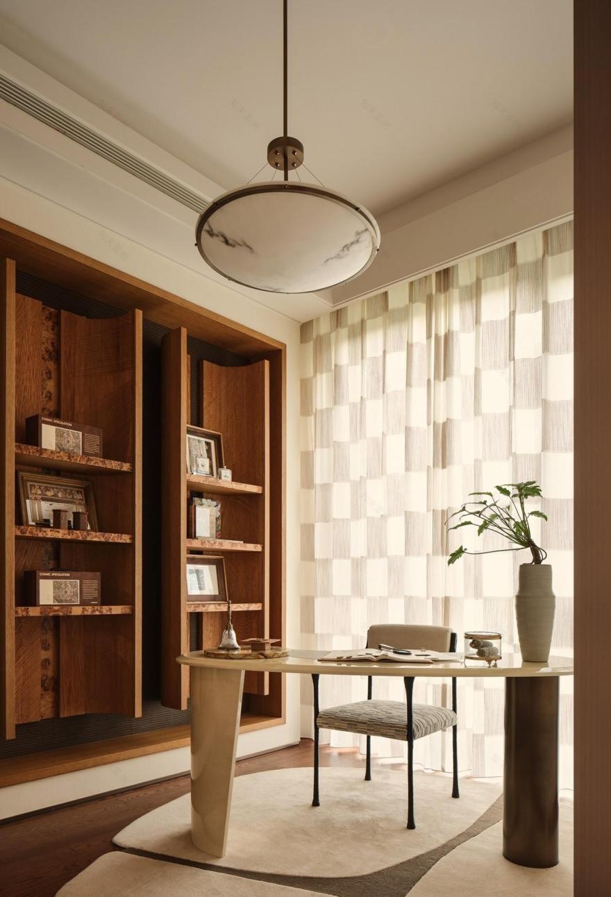 北京中建智地·璞园PARK210㎡户型丨中国北京丨硬装赋象设计,软装赋形设计-12