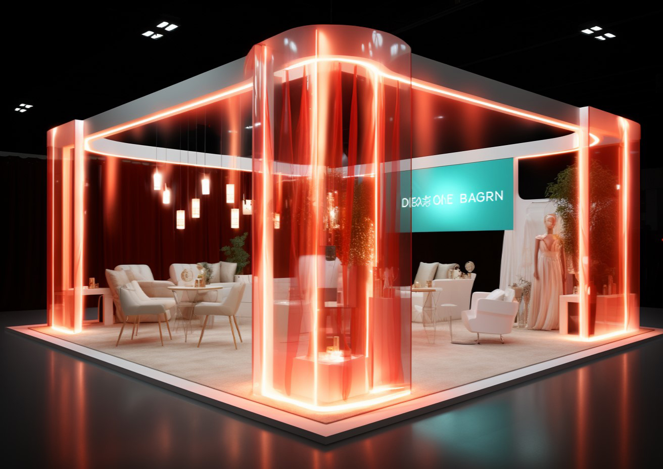 AI展台，AI展台设计，展览设计，展台设计，-24