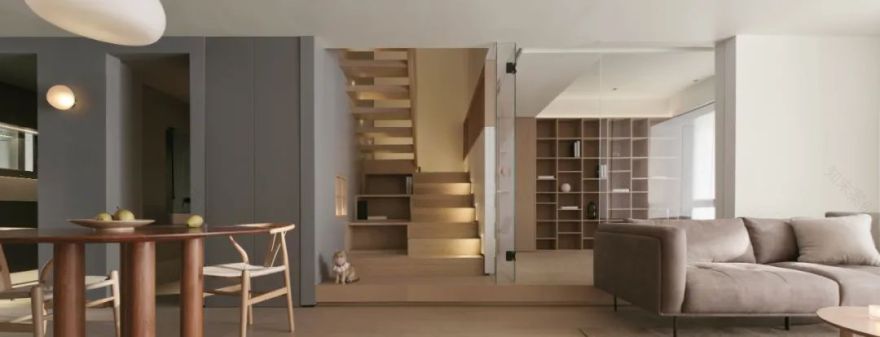 东方禅意与现代舒适的完美融合·150㎡跃层空间设计丨云行空间建筑设计-35