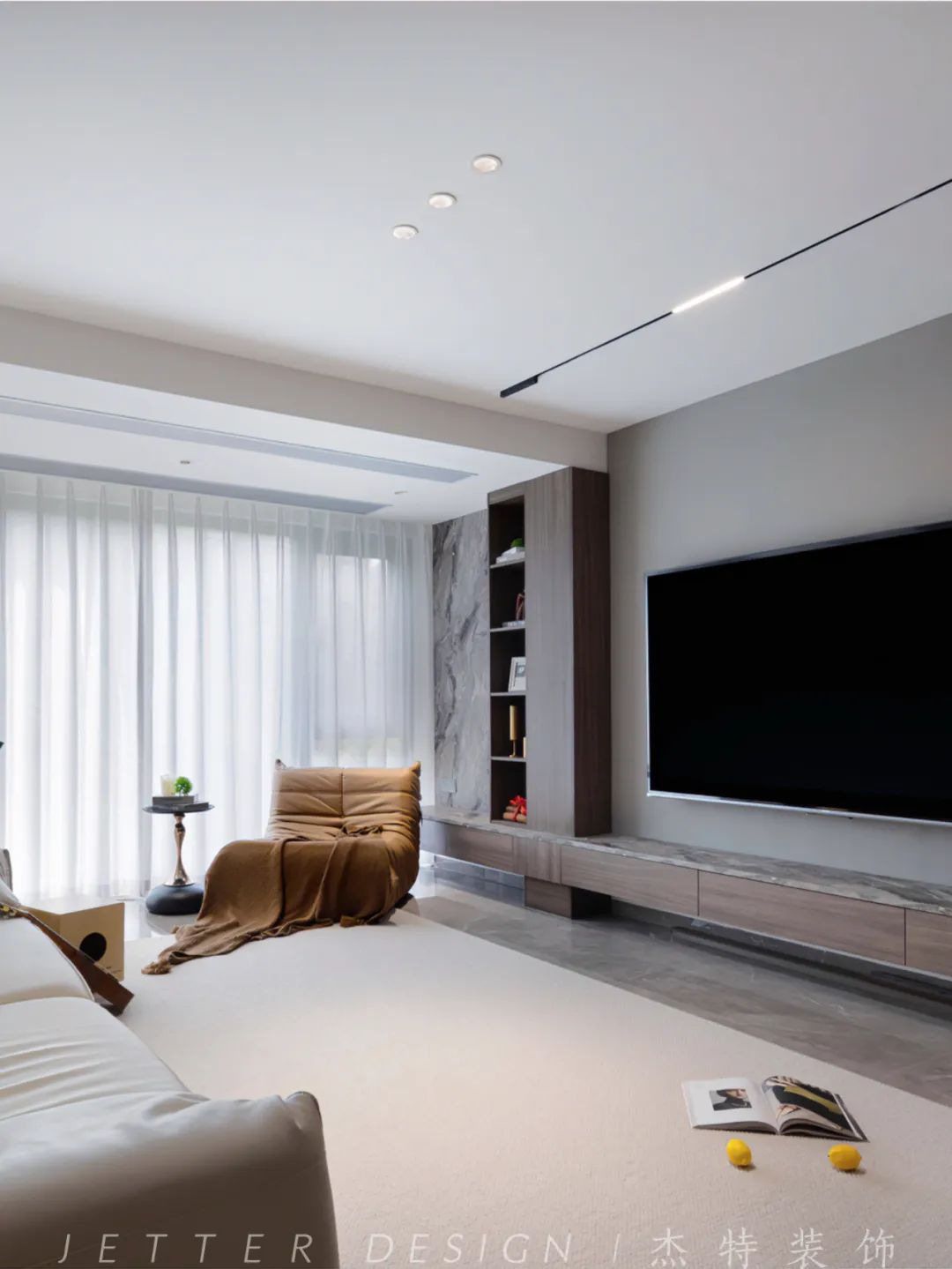 三代同堂的现代简约家居设计-8