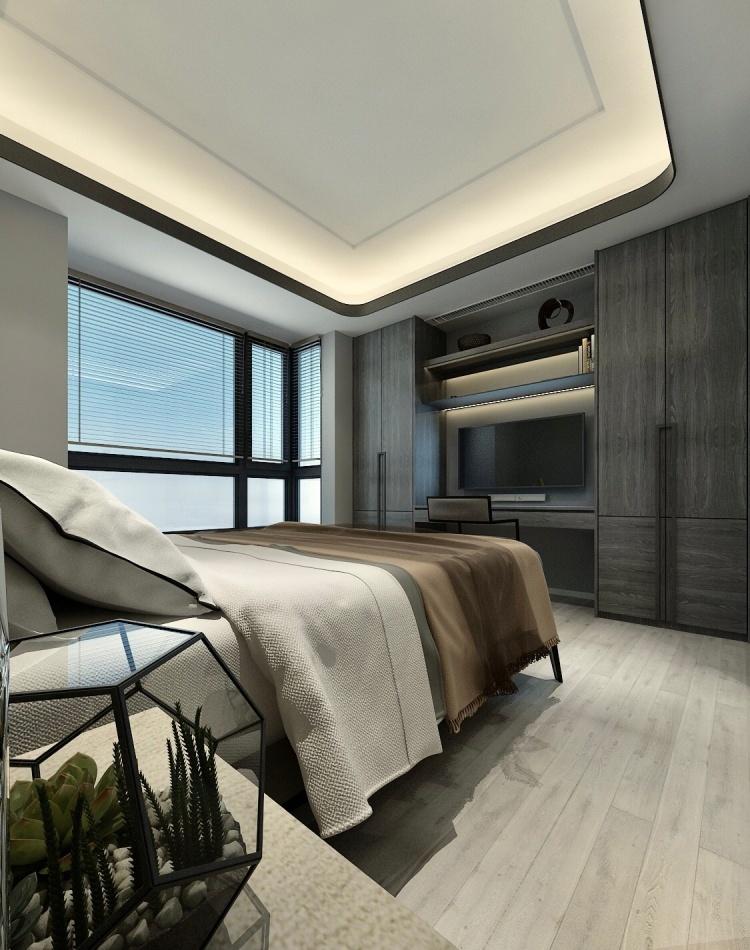 融合南北对流与女性力量的黑灰色系家居设计-57