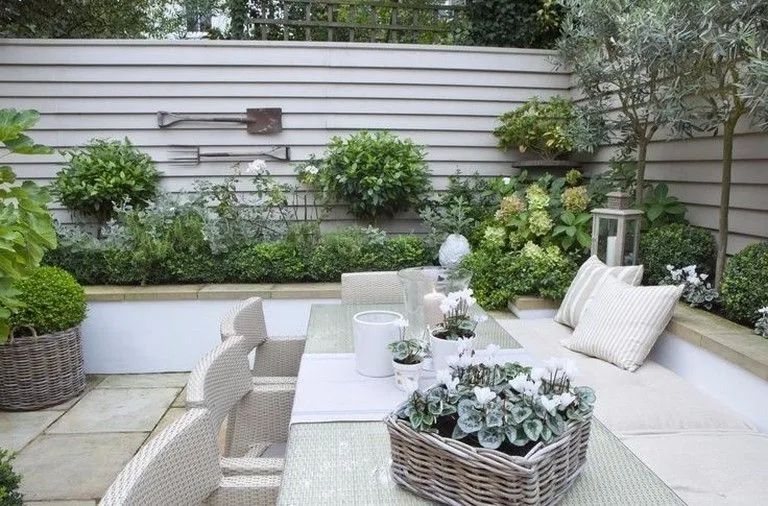 诗画般的庭院卡座设计-35