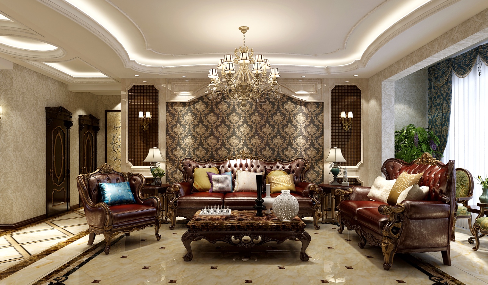 新东方天地140平古典欧式-4