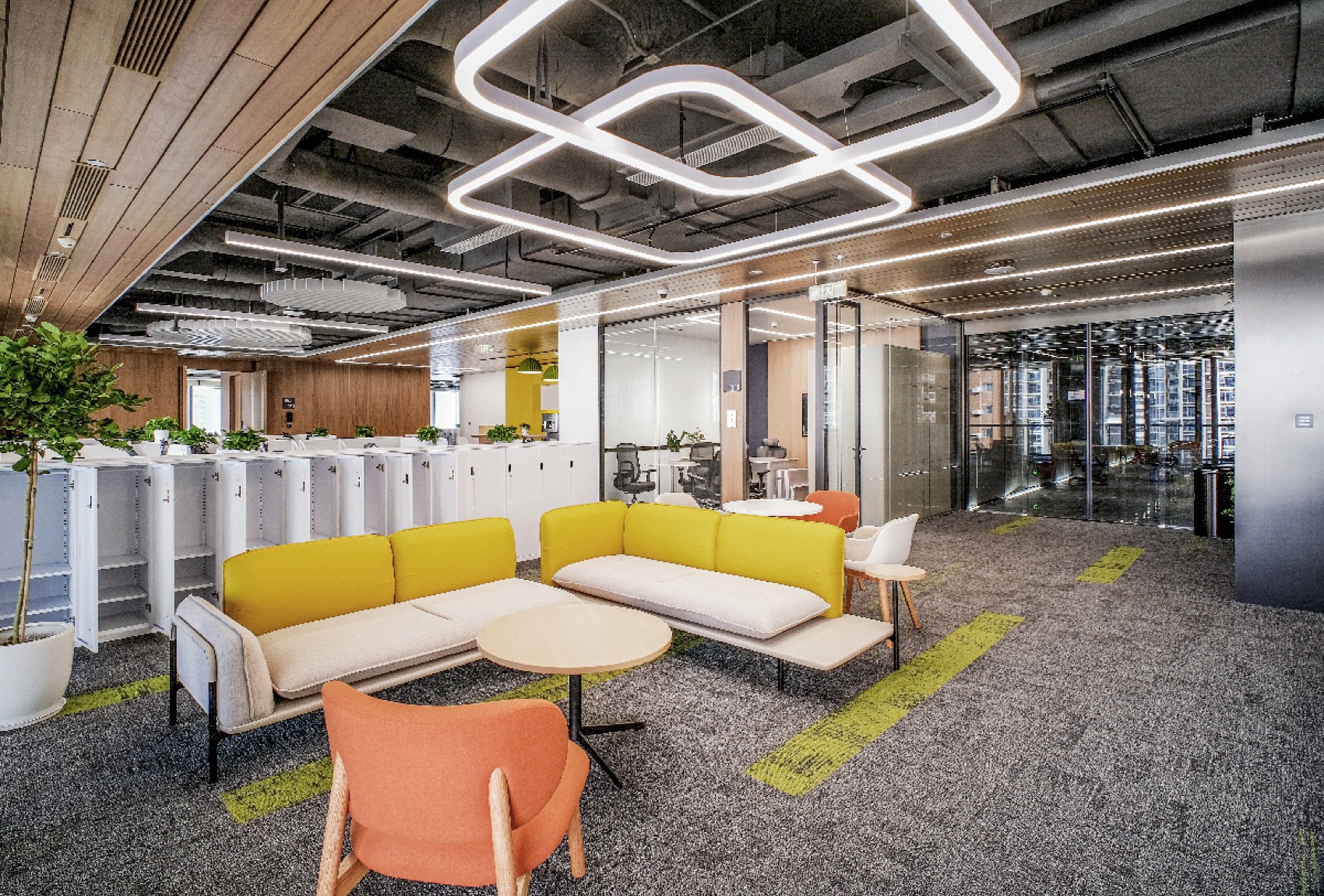 深圳前海微众银行总部大厦丨中国深圳丨室内J&A杰恩设计,机电BPS博普森,建筑美国SOM建筑事务所-34