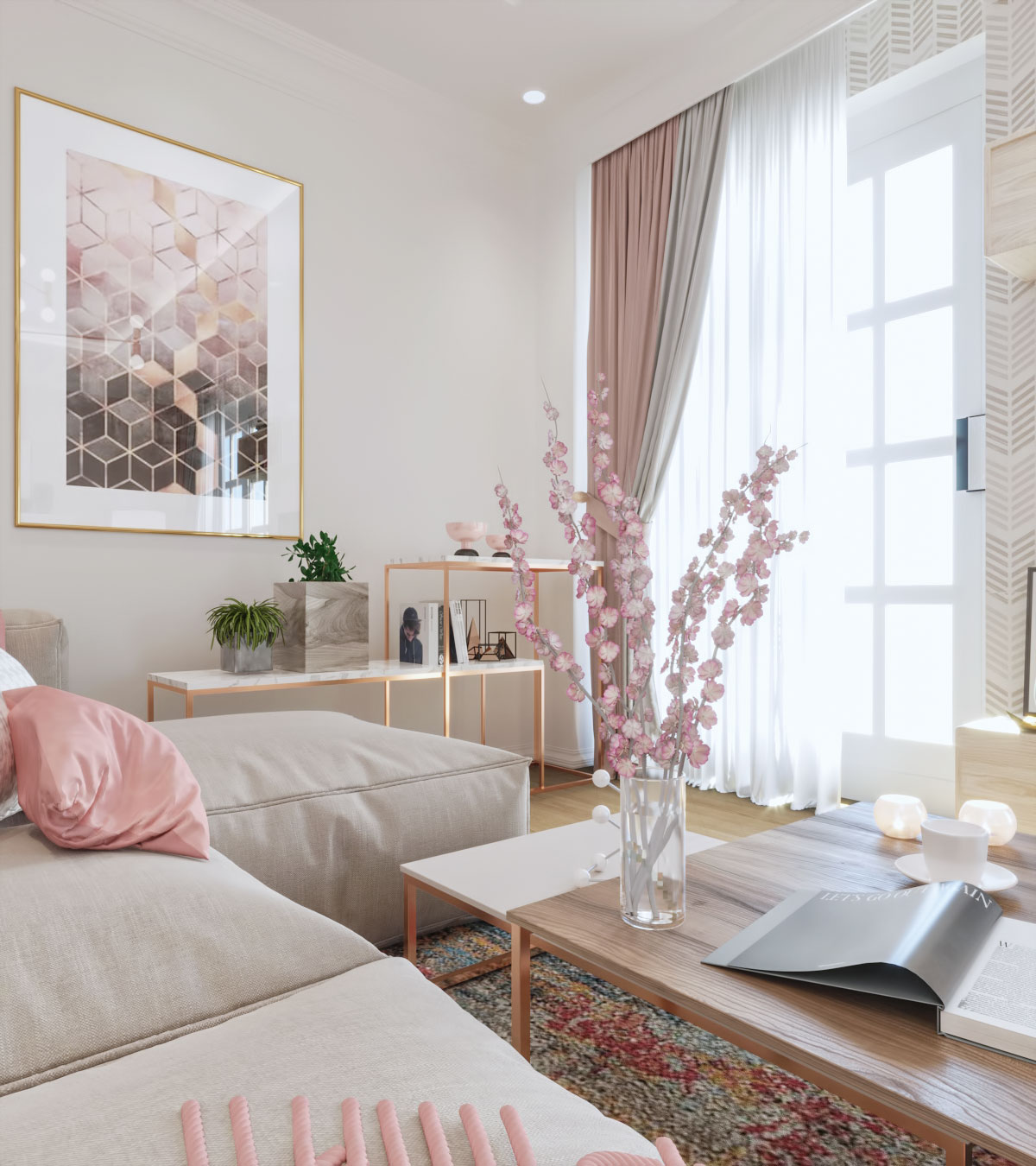 Simple living room-5