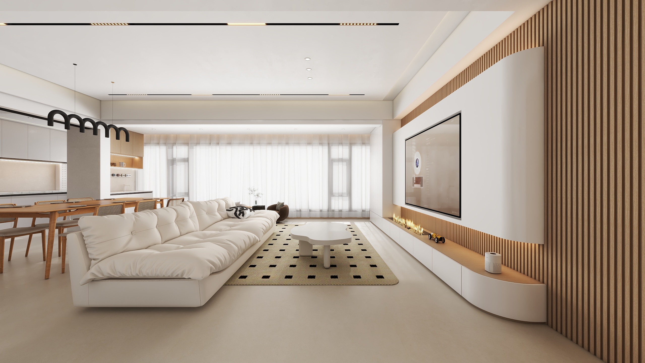 四川岳池雍合湾（123平方现代原木两居室）-6