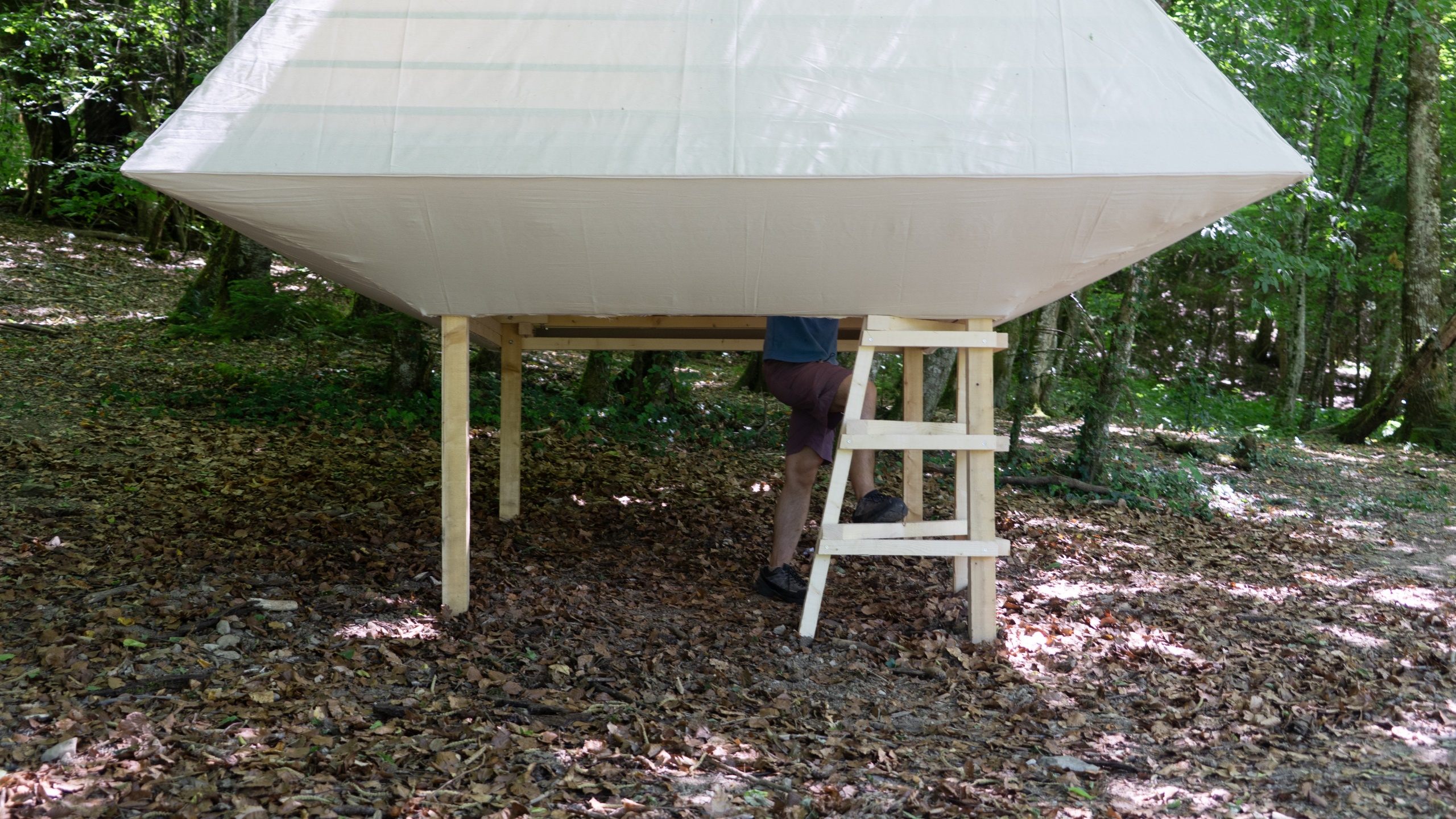 冥想小屋·A“light”paper cage丨法国丨无意义建筑-55