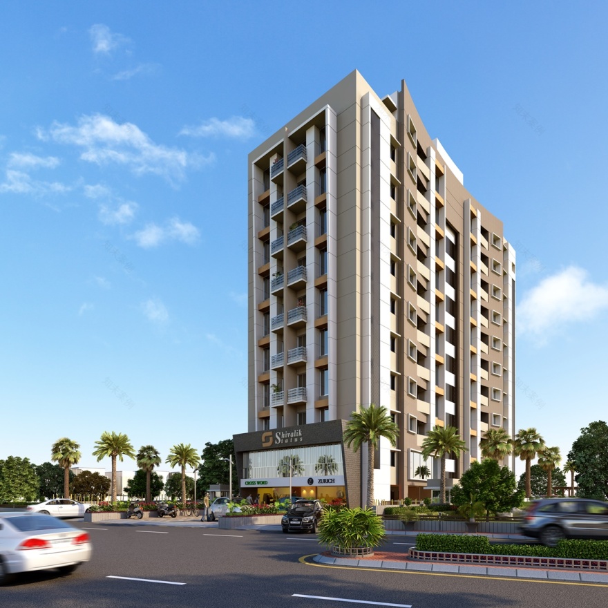 3D 建筑设计师打造的多功能商业空间-53